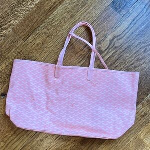 Pink Patterned Tote Bag